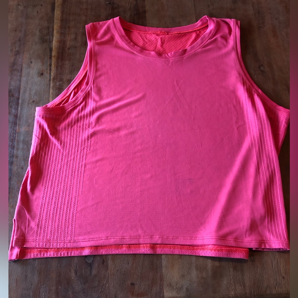 lululemon athletica Tank Pink Salmon Sleeveless Top - Picture 1 of 7